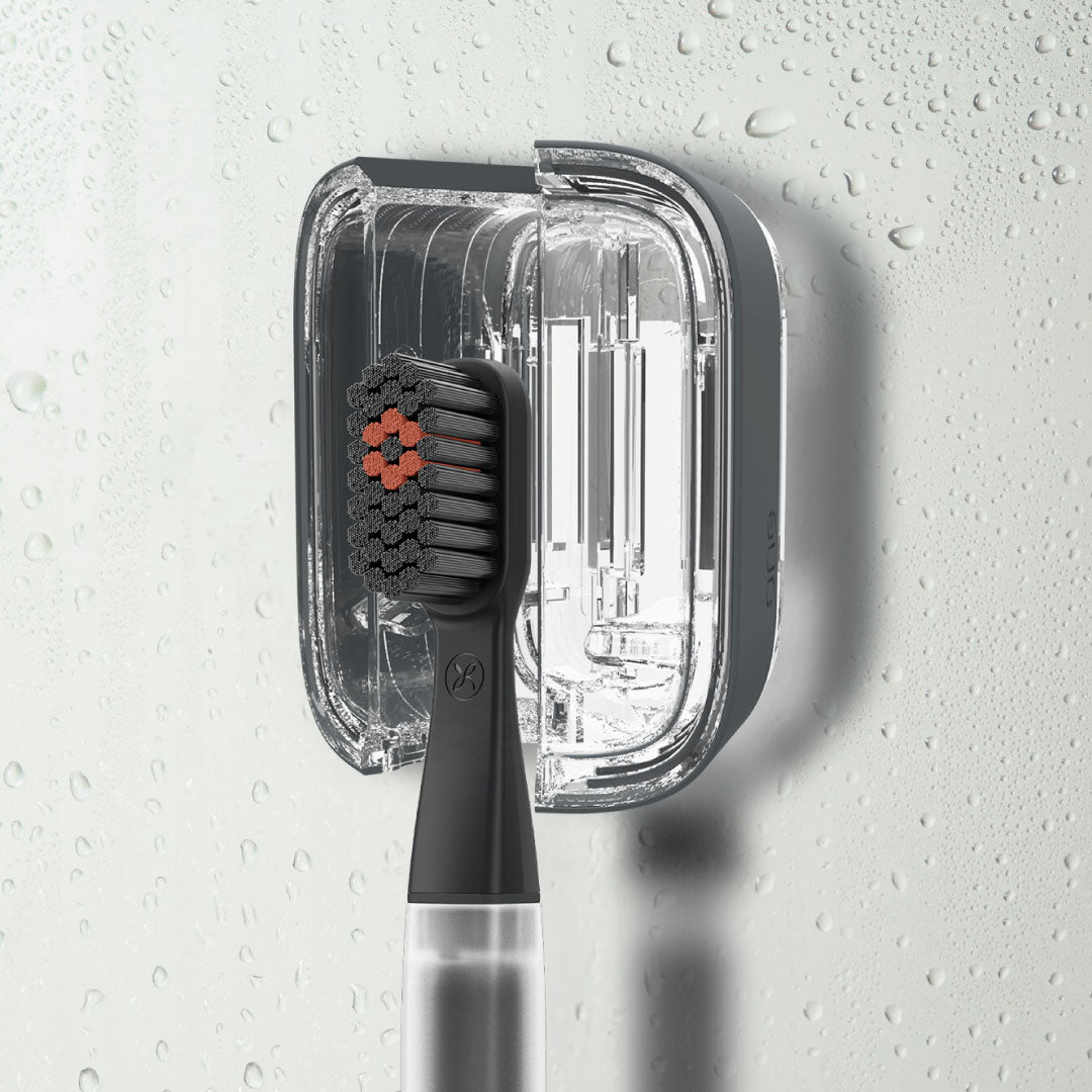 ORBI Minimalist Toothbrush Cover | Obsidian Black