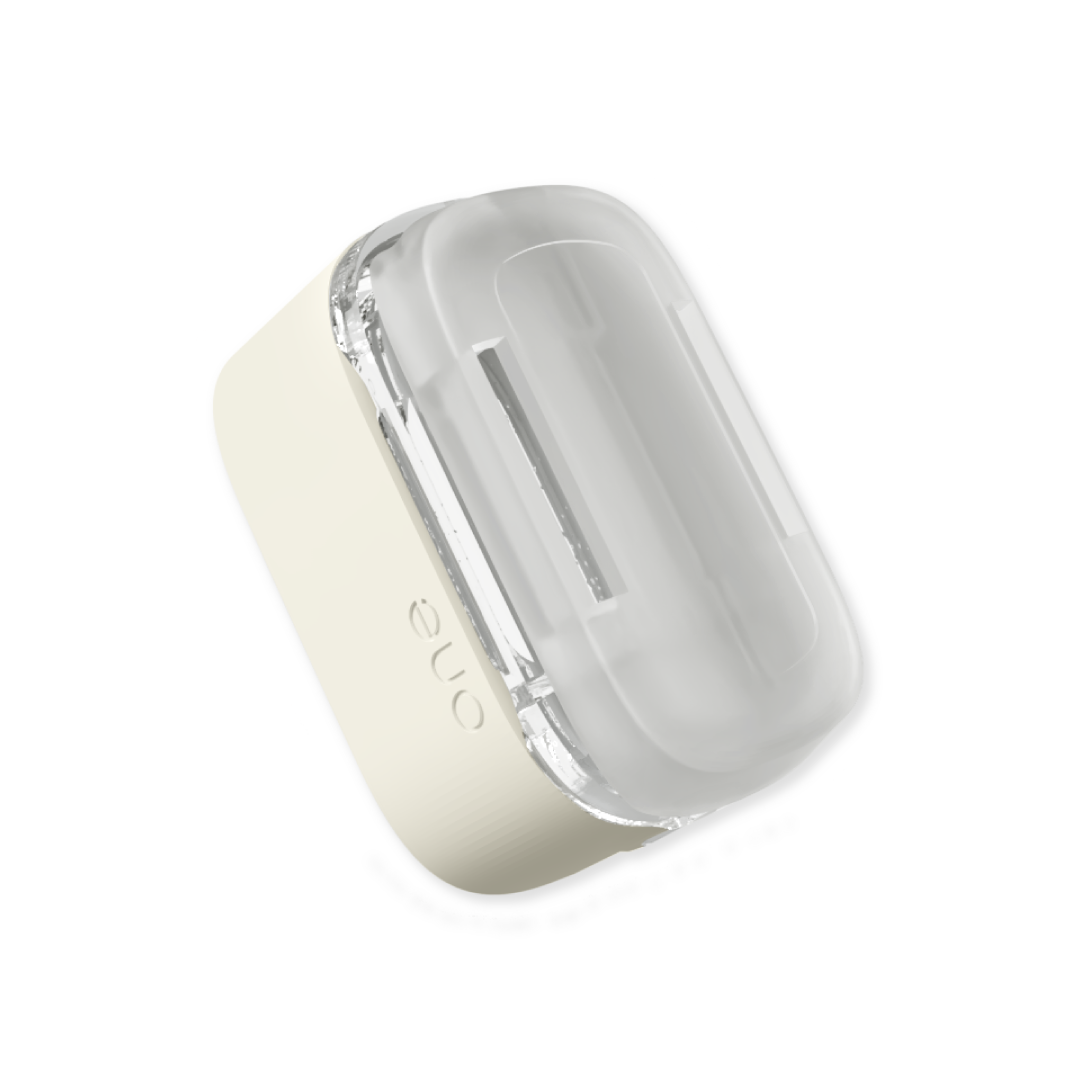 ORBI Minimalist Toothbrush Cover | Pepper White